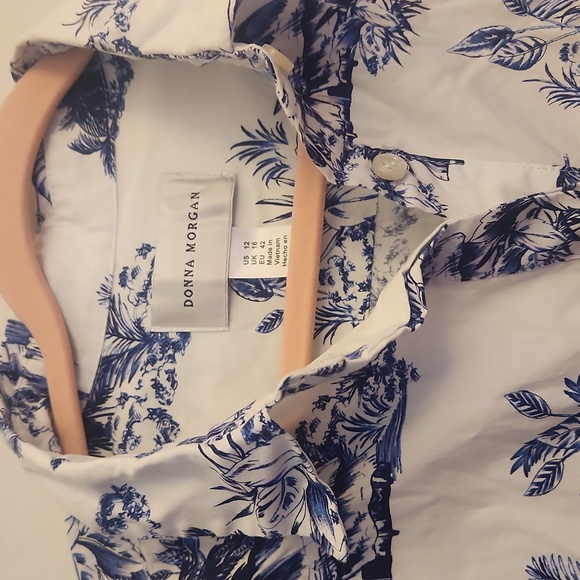 Donna Morgan Cotton Midi Dress - Picture 3 of 6